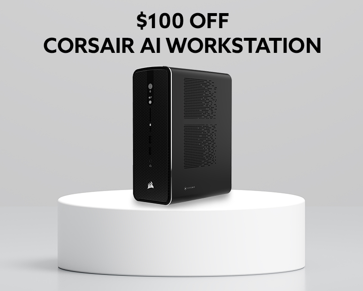 100$ Off CORSAIR AI PCs
