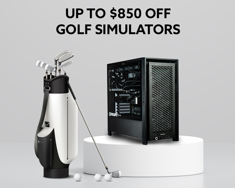 Up to $850 Off GOLF SIM PCs