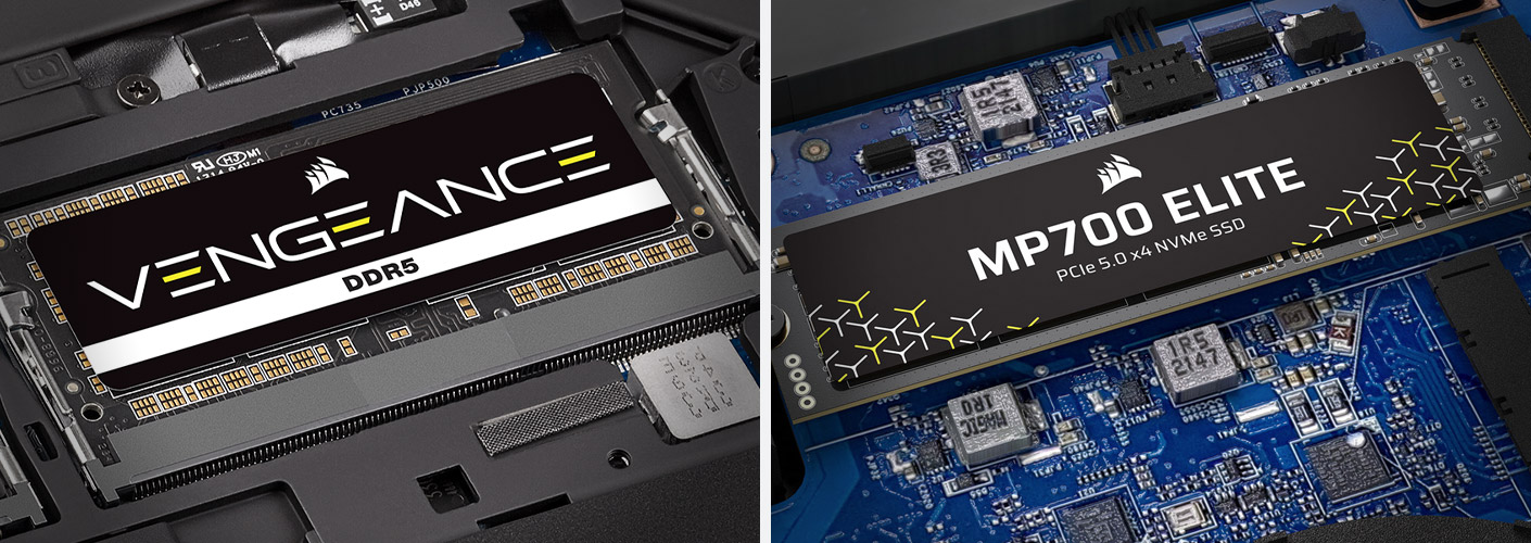 VENGEANCE DDR5 & MP700 ELITE M.2 SSD